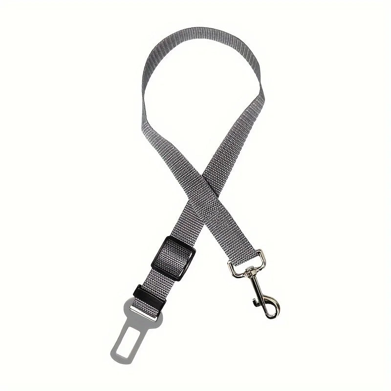 Adjustable Harness and Leash Cat Dog Car Seat Belt Pet Seat Vehicle Dog Harness Lead Clip TractionCar Travel Supplies for Dogs - My Store