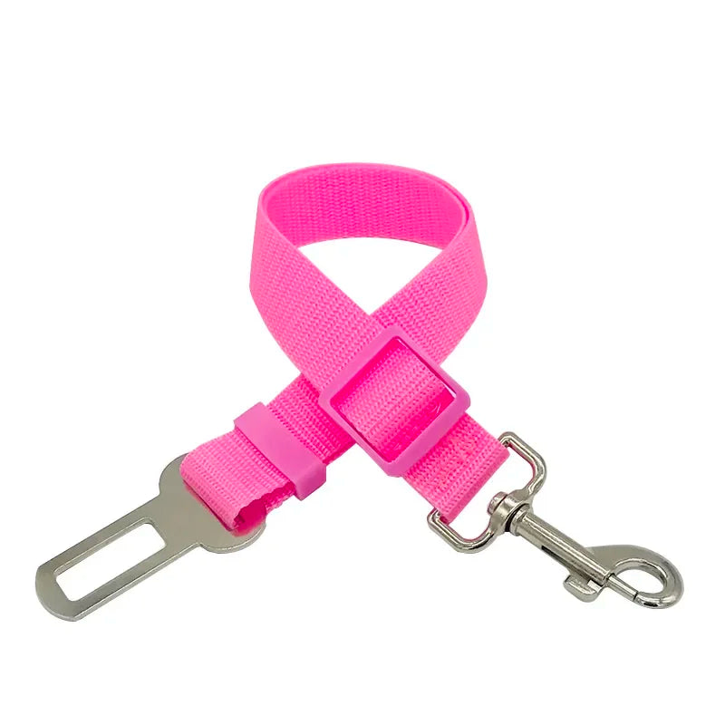 Adjustable Harness and Leash Cat Dog Car Seat Belt Pet Seat Vehicle Dog Harness Lead Clip TractionCar Travel Supplies for Dogs - My Store