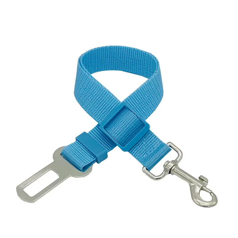 Adjustable Harness and Leash Cat Dog Car Seat Belt Pet Seat Vehicle Dog Harness Lead Clip TractionCar Travel Supplies for Dogs - My Store