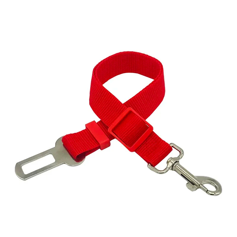 Adjustable Harness and Leash Cat Dog Car Seat Belt Pet Seat Vehicle Dog Harness Lead Clip TractionCar Travel Supplies for Dogs - My Store