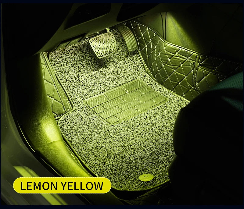 RGB Neon LED Car Interior Light Kit - MartHub