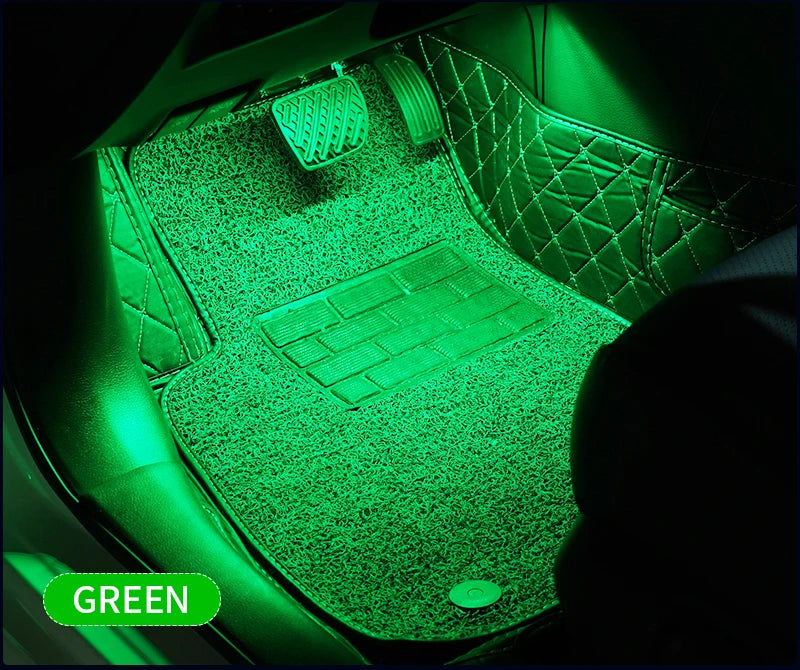 RGB Neon LED Car Interior Light Kit - MartHub