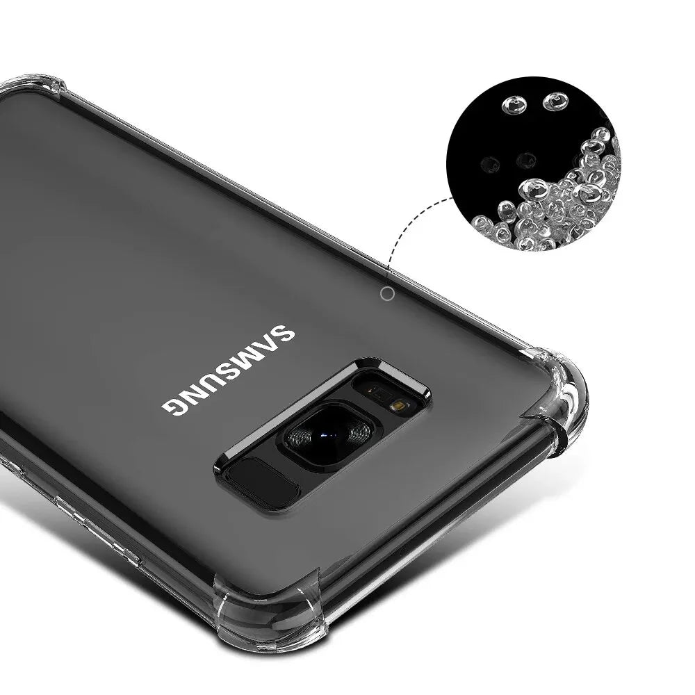 Thick Shockproof Case For Samsung Galaxy S22 S21 S20 S23 Ultra S10 S8 S9 Plus Phone Case For Samsung Note 10 9 8 Silicone Cover - My Store
