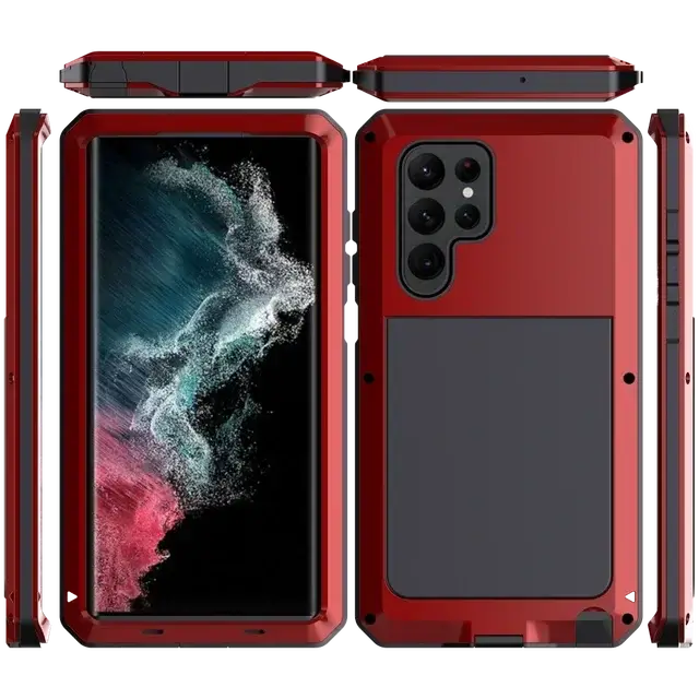 Samsung Ultra Armor Case S8 to S23 , Note 8 to Note 20 – Heavy-Duty Luxury Cover - MartHub