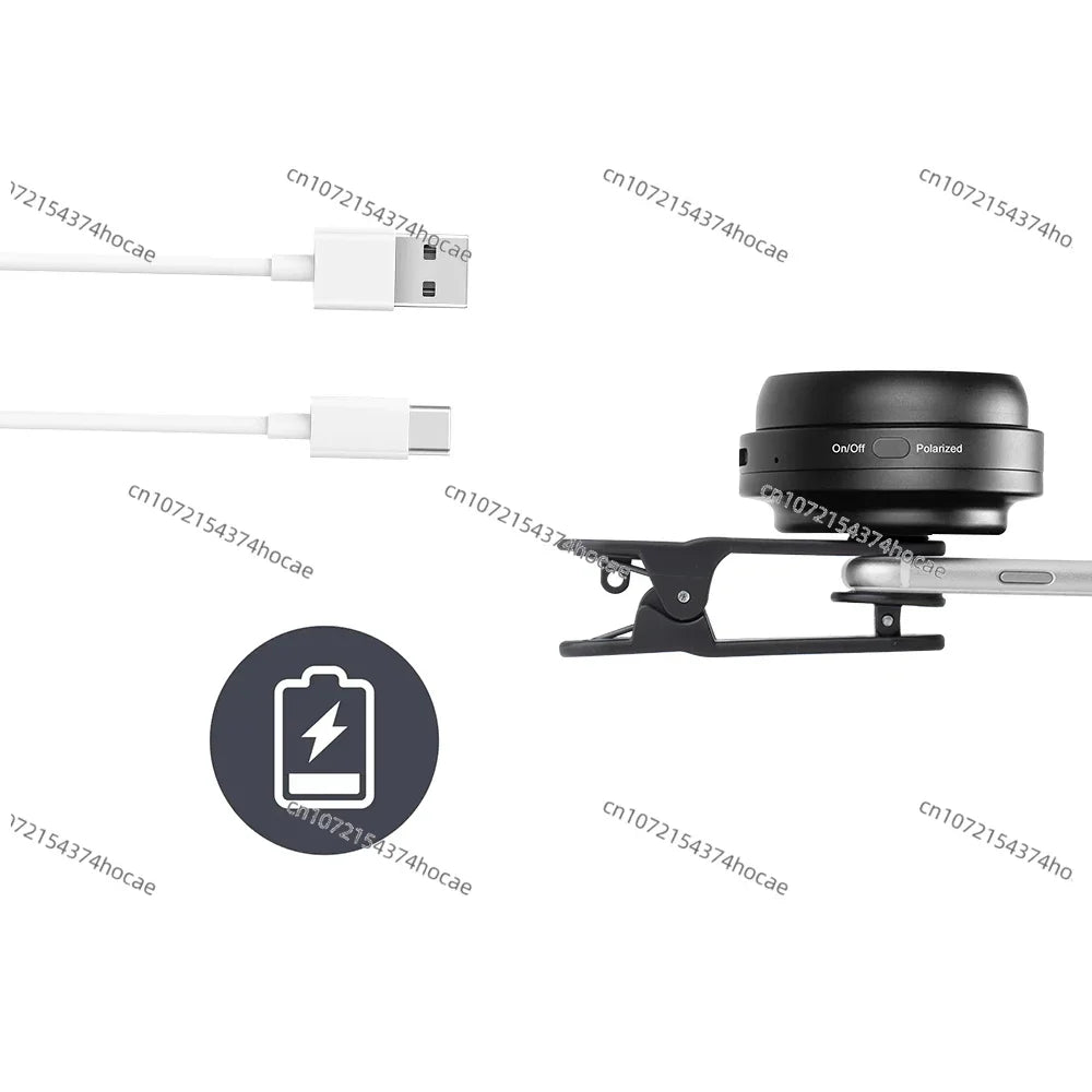 IBOOLO Rechargeable Skin Cancer Analyzer Machine DE-400 Mobile Phone Dermatoscope - My Store