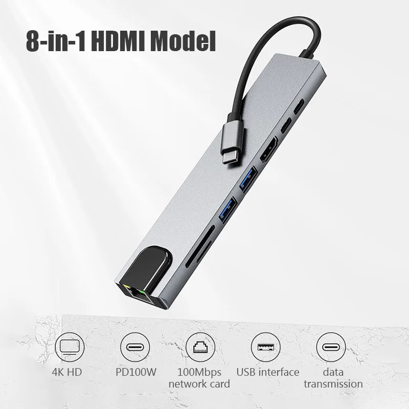 Ultimate 8-in-1 USB Hub - My Store