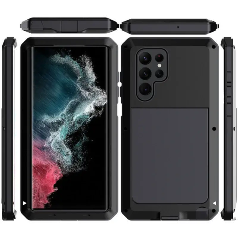 Samsung Ultra Armor Case S8 to S23 , Note 8 to Note 20 – Heavy-Duty Luxury Cover - MartHub