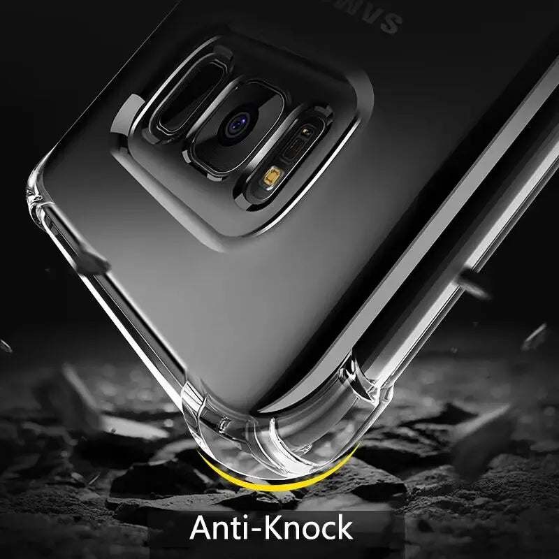 Thick Shockproof Case For Samsung Galaxy S22 S21 S20 S23 Ultra S10 S8 S9 Plus Phone Case For Samsung Note 10 9 8 Silicone Cover - My Store