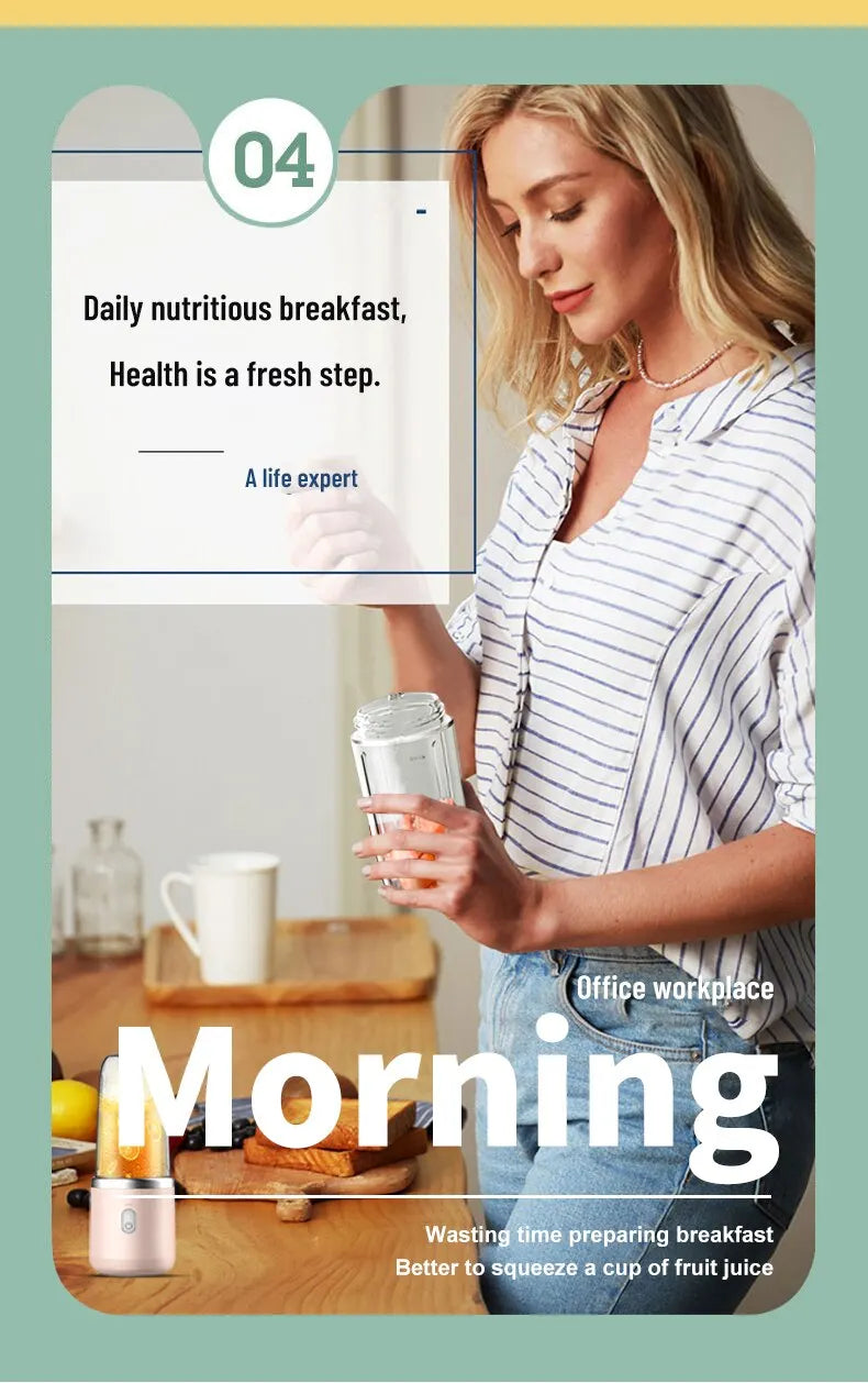 Portable Electric Juice Blender - My Store