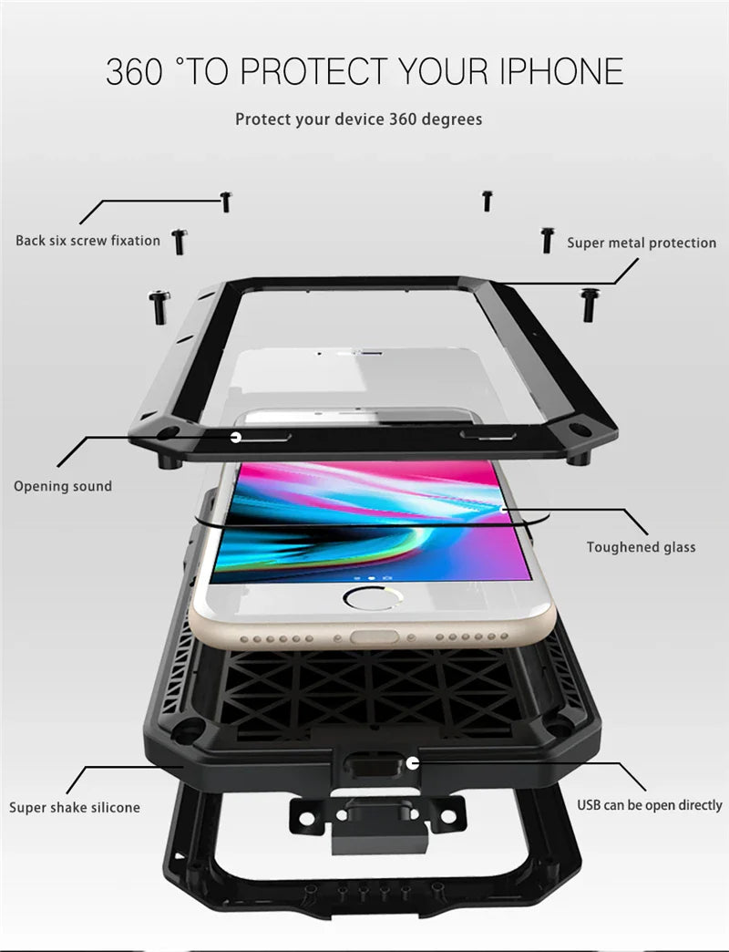 Ultimate Armor Shockproof Case – iPhone 7 to 15 - MartHub