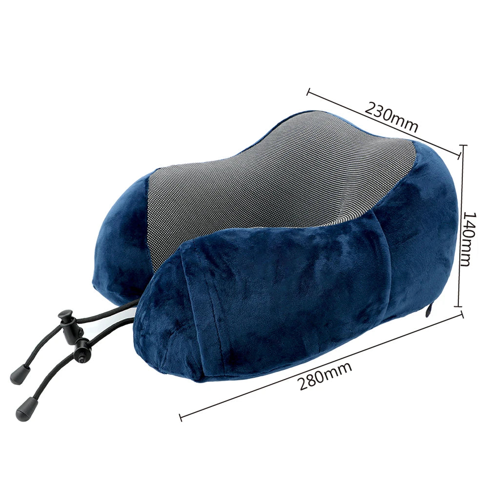 Memory Foam Travel Airplane Pillow - MartHub