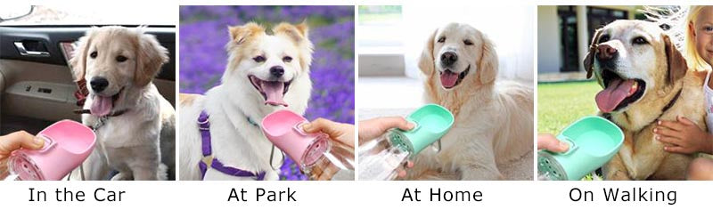 Portable Dog Water Bottle For Small Large Dogs Cat Outdoor Leakproof Walking Drinking Bowls Chihuahua French Bulldog Supplies - My Store