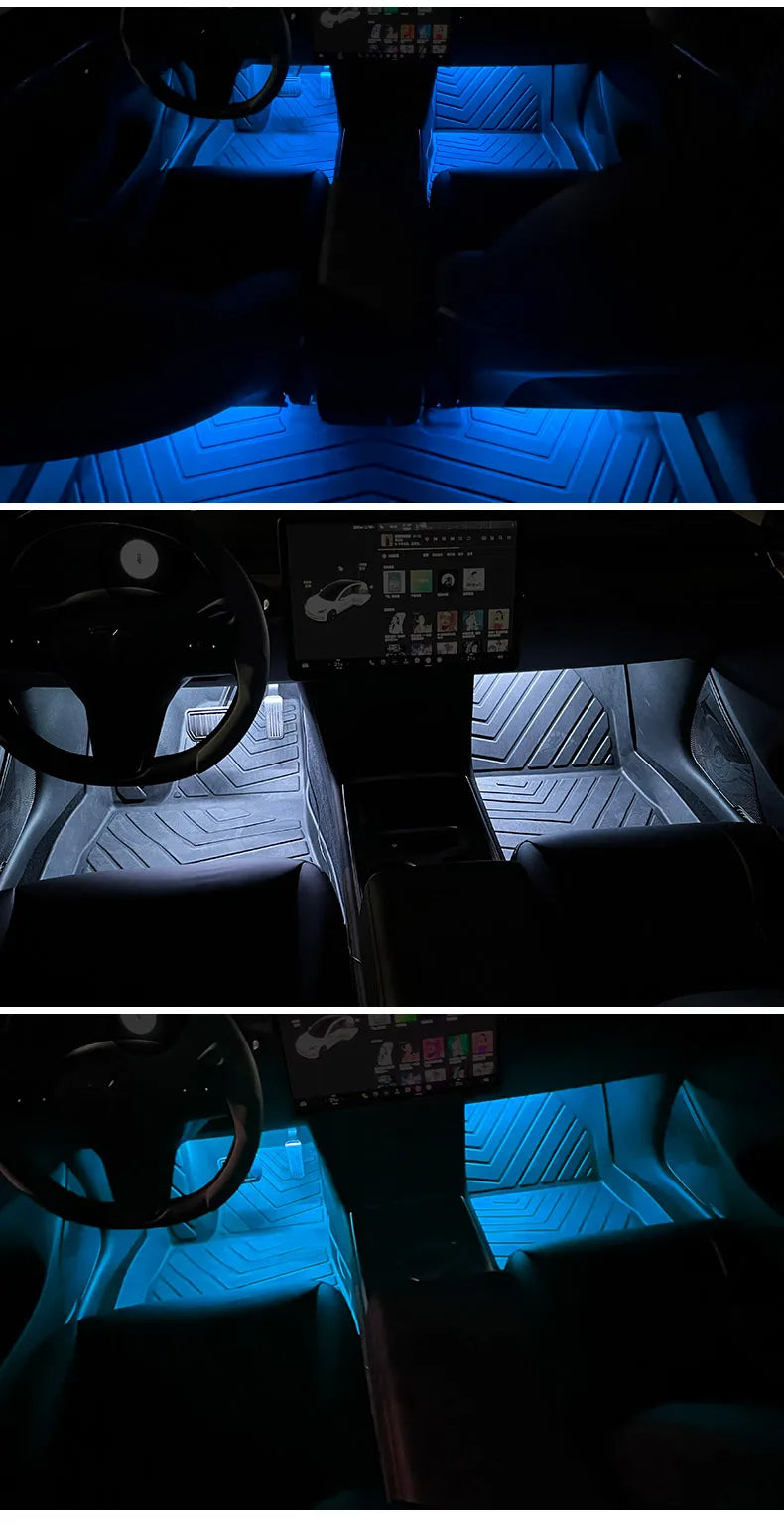 USB Neon 18 LED Car Interior Light Kit - MartHub