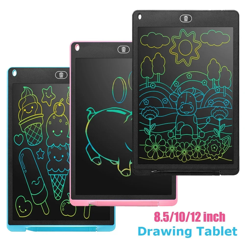 8.5/10/12 inch LCD Writing Tablet Drawing Board Montessori Educational Drawing Toys For Kids Students Magic Blackboard Toy Gift - My Store