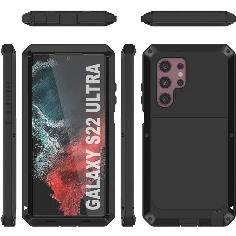 Samsung Ultra Armor Case S8 to S23 , Note 8 to Note 20 – Heavy-Duty Luxury Cover - MartHub