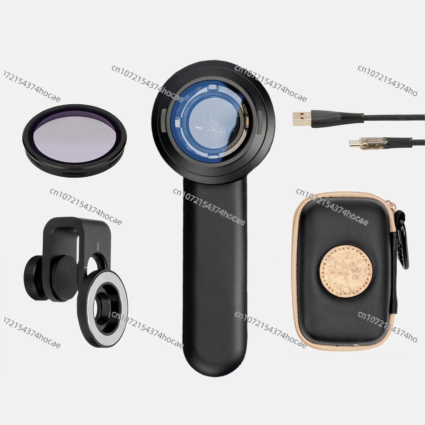 IBOOLO Rechargeable Skin Cancer Analyzer Machine DE-400 Mobile Phone Dermatoscope - My Store