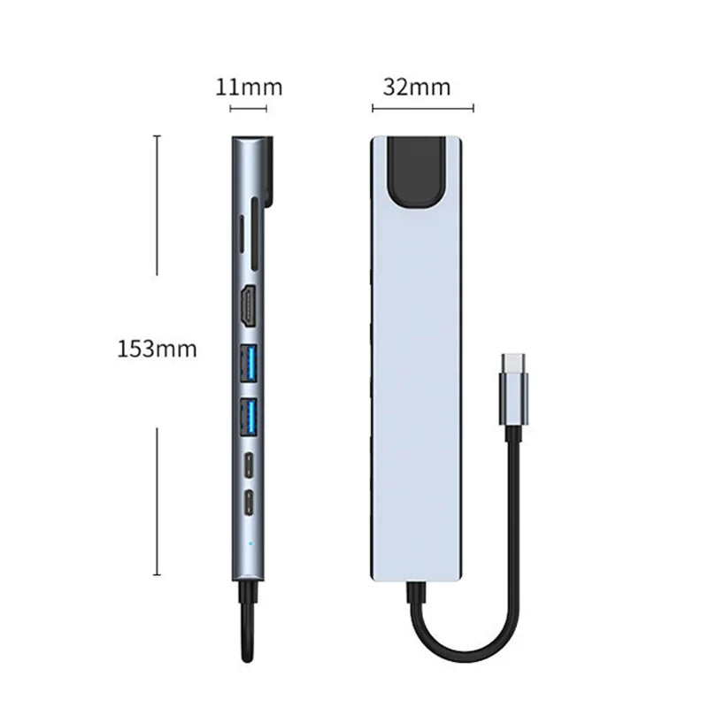 Ultimate 8-in-1 USB Hub - My Store