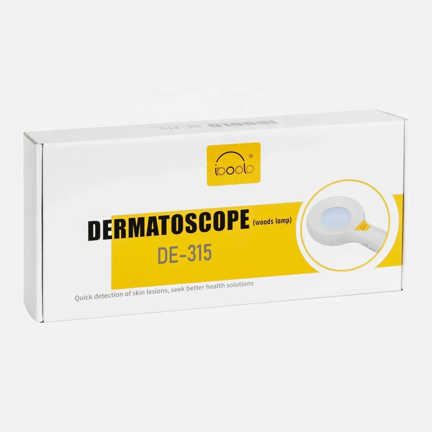 IBOOLO Dermatology Wood's Lamp DE-315 Wireless Rechargeable 365nm and 405nm UV Ultra Violet Woods Lamp - My Store