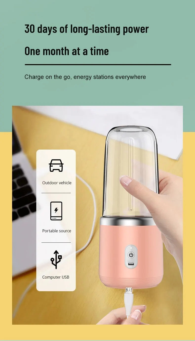 Portable Electric Juice Blender - My Store