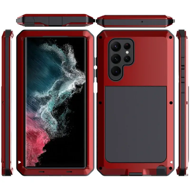 Samsung Ultra Armor Case S8 to S23 , Note 8 to Note 20 – Heavy-Duty Luxury Cover - MartHub
