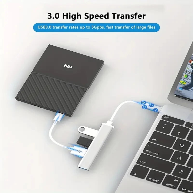 4-Port USB 3.0 Hub - My Store