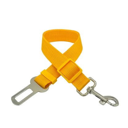 Adjustable Harness and Leash Cat Dog Car Seat Belt Pet Seat Vehicle Dog Harness Lead Clip  TractionCar Travel Supplies for Dogs - My Store