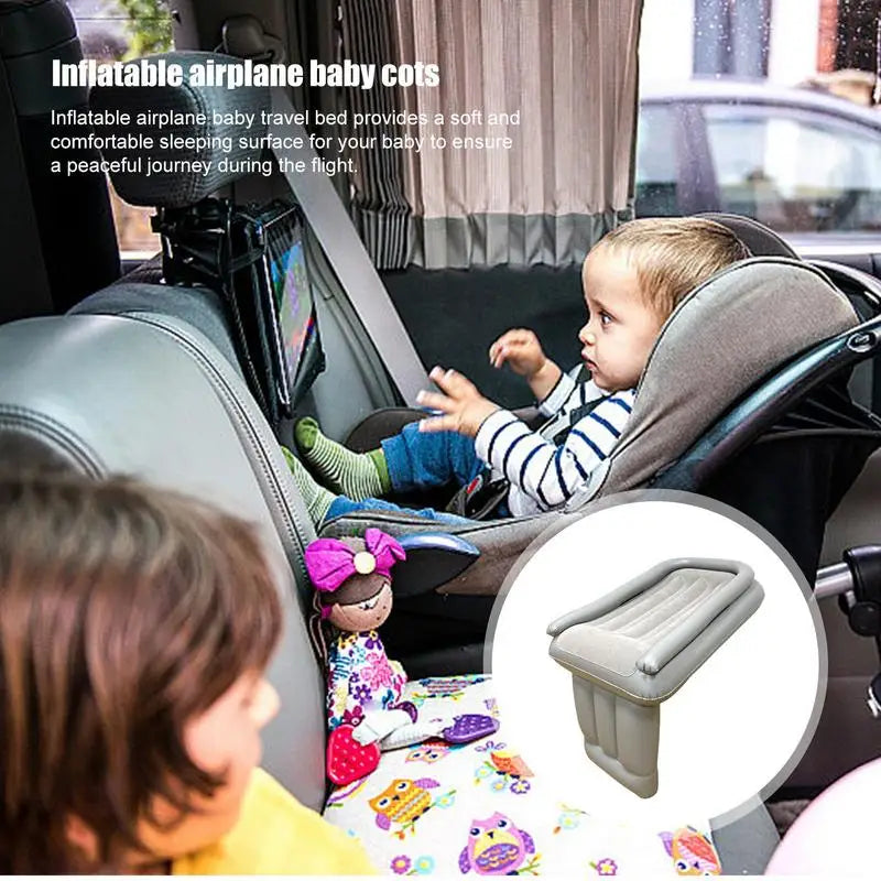 Portable Inflatable Toddler Airplane Bed - MartHub