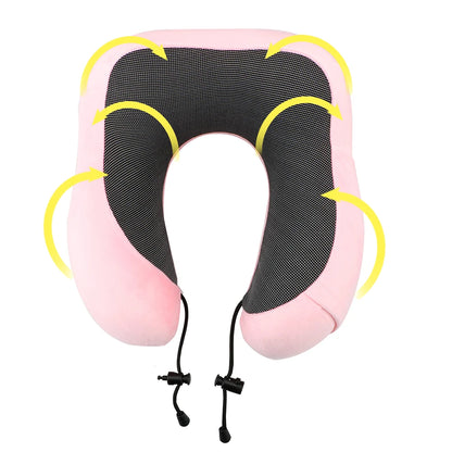 Memory Foam Travel Airplane   Pillow - MartHub