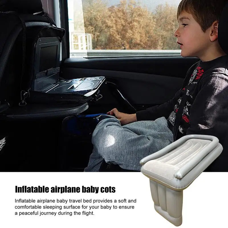Portable Inflatable Toddler Airplane Bed - MartHub