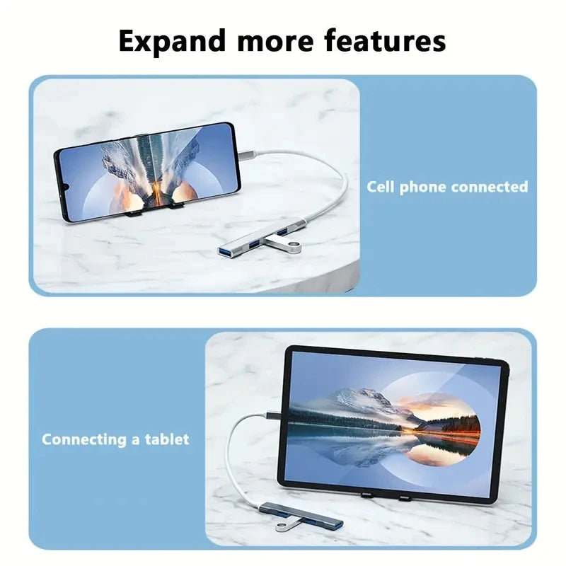 4-Port USB 3.0 Hub - My Store