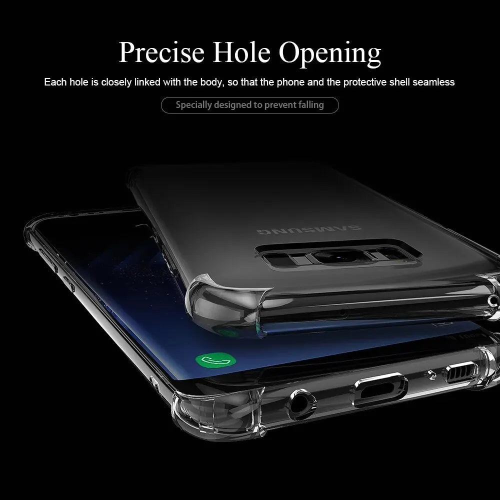 Thick Shockproof Case For Samsung Galaxy S22 S21 S20 S23 Ultra S10 S8 S9 Plus Phone Case For Samsung Note 10 9 8 Silicone Cover - My Store
