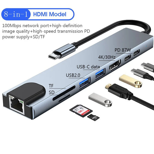 Ultimate 8-in-1 USB Hub - My Store