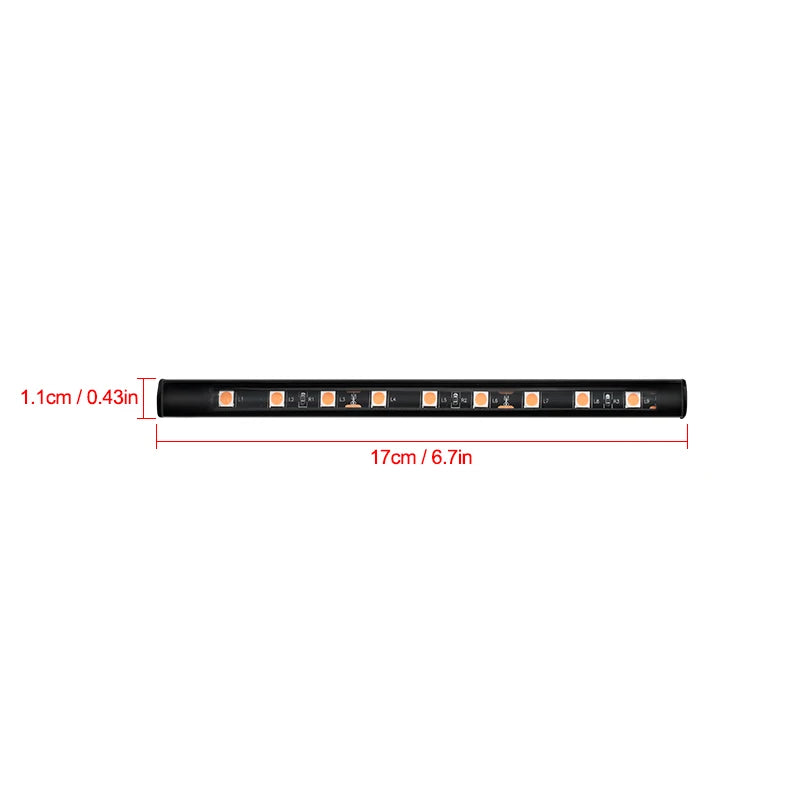 USB  Neon 18 LED Car Interior Light Kit - MartHub