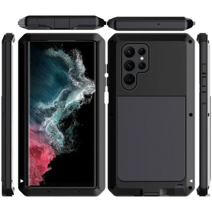 Samsung Ultra Armor Case S8 to S23 , Note 8 to Note 20 – Heavy-Duty Luxury Cover - MartHub
