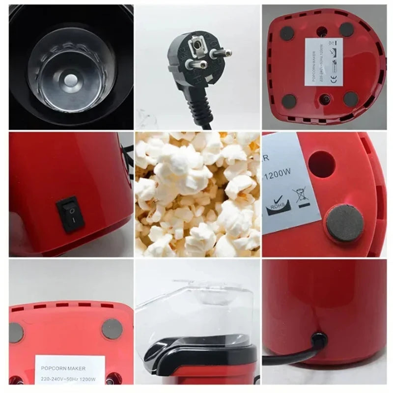 Xiaomi Popcorn Machine High Popping Rate Fully Automatic Popcorn Maker Electric Air Popper Mini Popcorn Machine for Home Kitchen - My Store