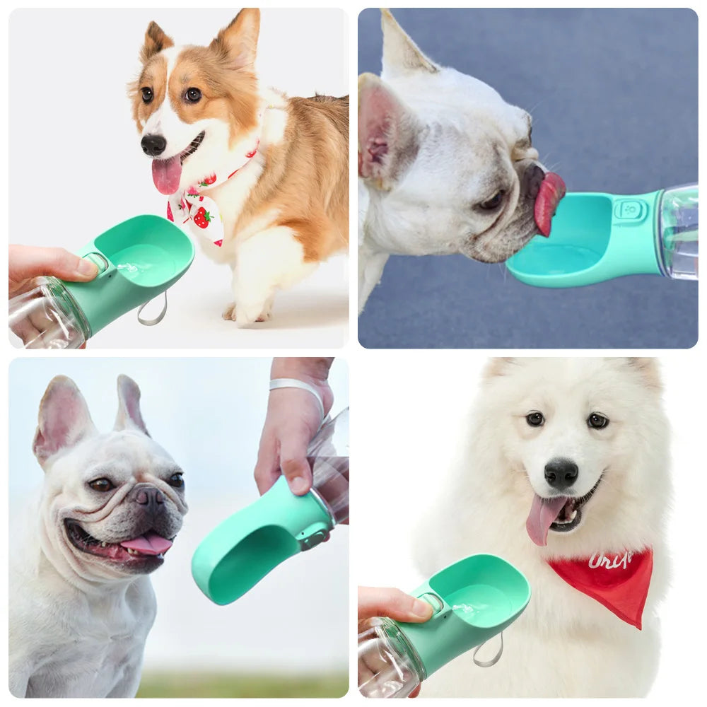 Portable Dog Water Bottle For Small Large Dogs Cat Outdoor Leakproof Walking Drinking Bowls Chihuahua French Bulldog Supplies - My Store