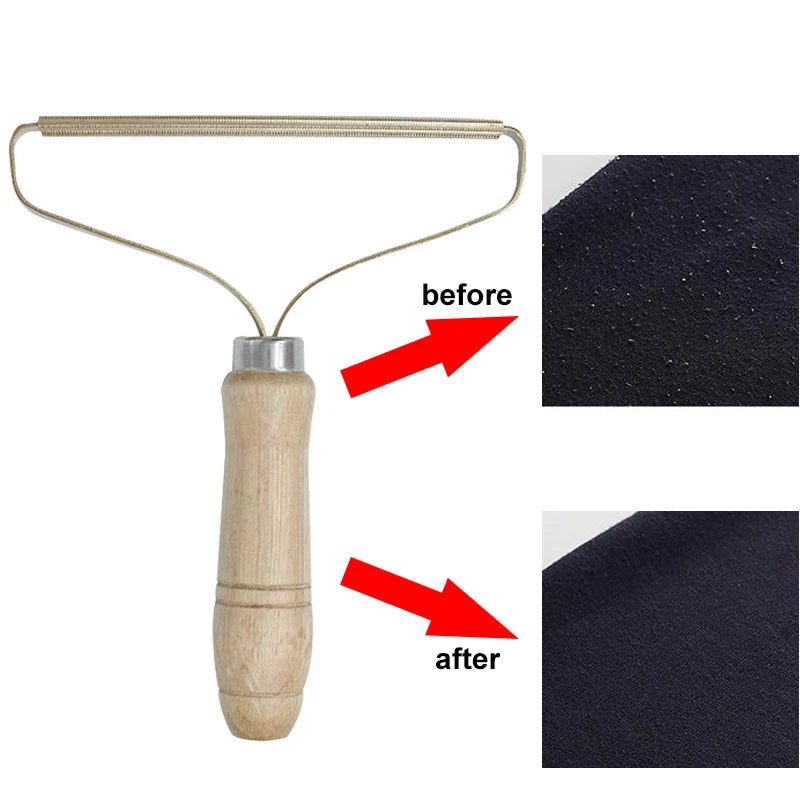 Portable Lint Remover Pet Hair Remover Brush Manual Lint Roller Sofa Clothes Cleaning Lint Brush Fuzz Fabric Shaver Brush Tool - My Store