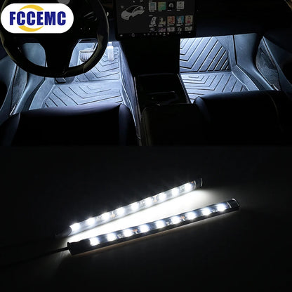 USB  Neon 18 LED Car Interior Light Kit - MartHub
