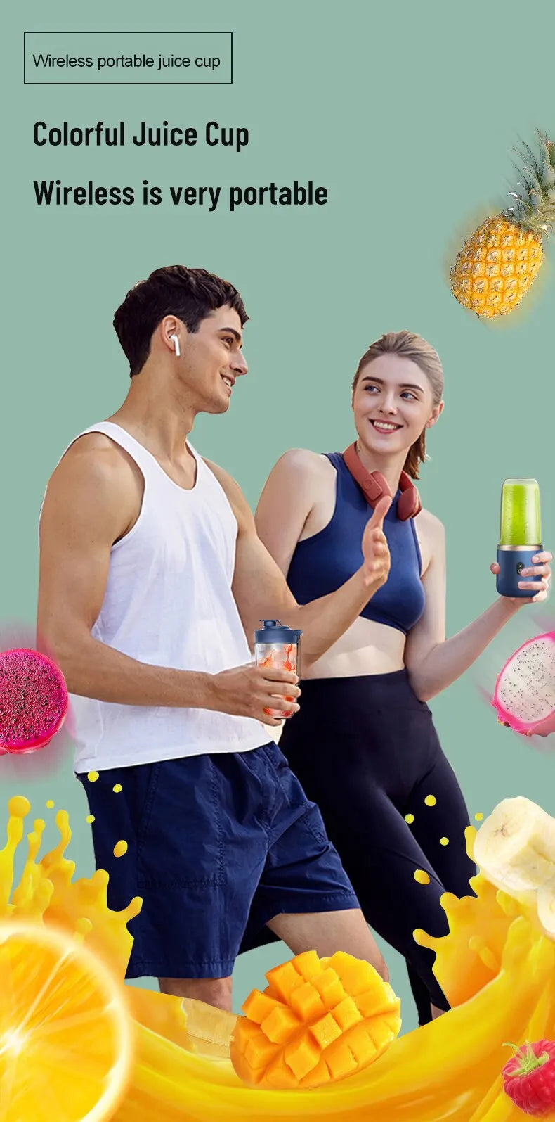 Portable Electric Juice Blender - My Store