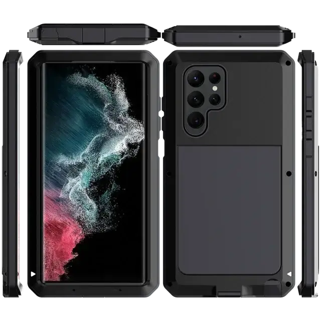 Samsung Ultra Armor Case S8 to S23 , Note 8 to Note 20 – Heavy-Duty Luxury Cover - MartHub