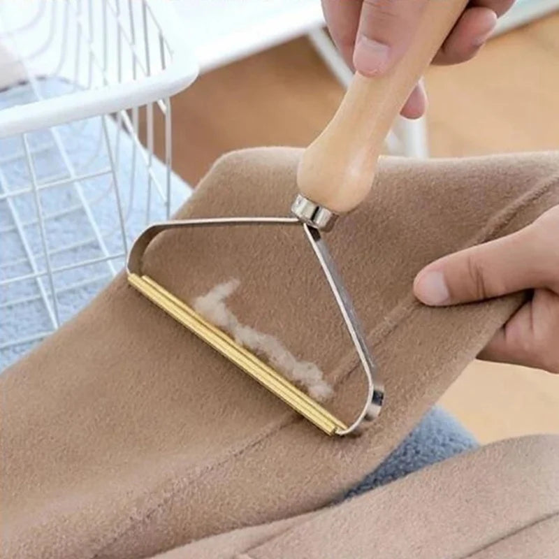 Portable Lint Remover Pet Hair Remover Brush Manual Lint Roller Sofa Clothes Cleaning Lint Brush Fuzz Fabric Shaver Brush Tool - My Store