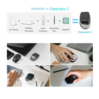 Revolutionary Wireless Air Mouse  AI Recording ChatGPT