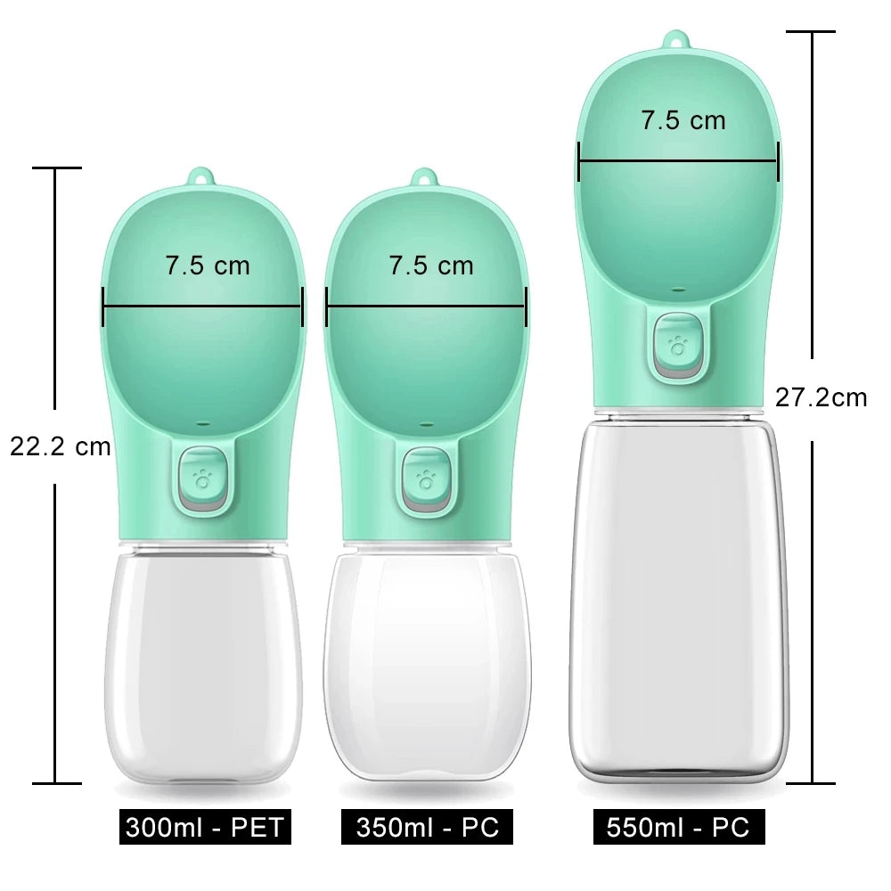 Portable Dog Water Bottle For Small Large Dogs Cat Outdoor Leakproof Walking Drinking Bowls Chihuahua French Bulldog Supplies - My Store