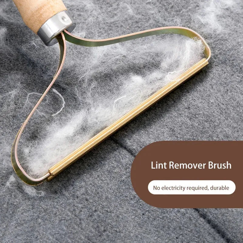 Portable Lint Remover Pet Hair Remover Brush Manual Lint Roller Sofa Clothes Cleaning Lint Brush Fuzz Fabric Shaver Brush Tool - My Store